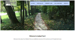 Desktop Screenshot of lookoutfarmhoa.com